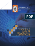 Especializacion Enespecializacion - en - Procesos - para - El - Desarrollo - de - Software - 2014 - Brochure - PDF Procesos para El Desarrollo de Software 2014 Brochure