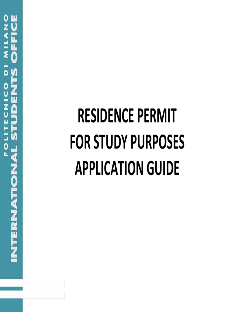 How To Fill in The Residence Permit | PDF | Travel Visa | Government
