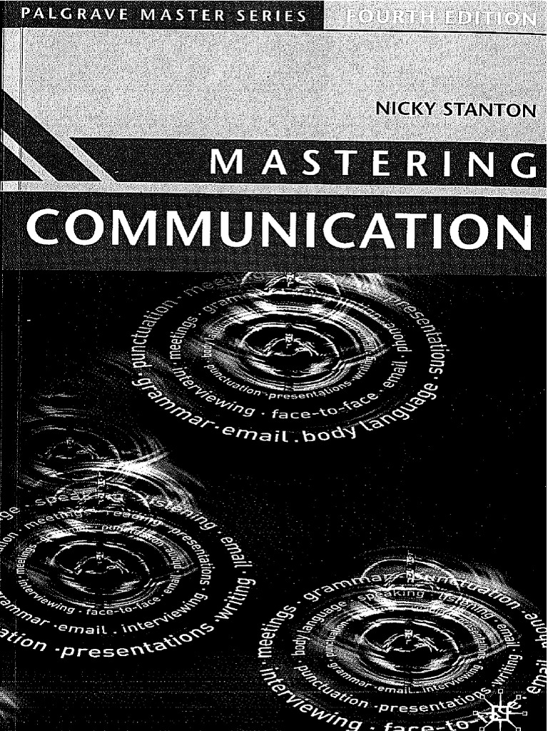 Mastering Communication PDF
