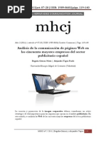 Análisis Web de Las 50 Grandes Empresas Publicitarias