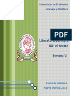Material Semana 6 de [Lenguaje y Literatura] [Literatura Del Siglo XX El Teatro] Versión PDF