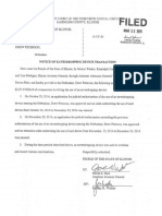 The People of The State of Illinois v. Drew Peterson March 3rd 2015 Filings