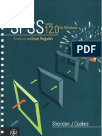 Spss Analysis Without Anguish Using Spss v12