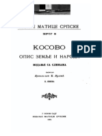 Branislav Nusic - Kosovo I Metohija - Opis Zemlje I Naroda - II. Sveska PDF