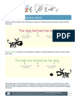 The Dog Fetched The Ball.: Active and Passive Voice
