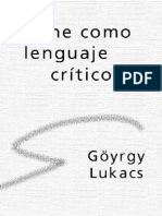 Lukacs, Goyrgy - El Cine Como Lenguaje Critico