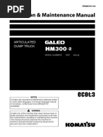 Komatsu HM300-2 Articulated Dump Truck - Operation and Maintenance Manual - 287 pages -  Download.pdf