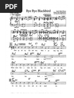 Bye Bye Blackbird Pdf