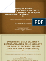 Chocolate - Diapositivas