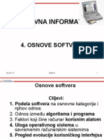 Poslovna Informatika-Osnove Softwera