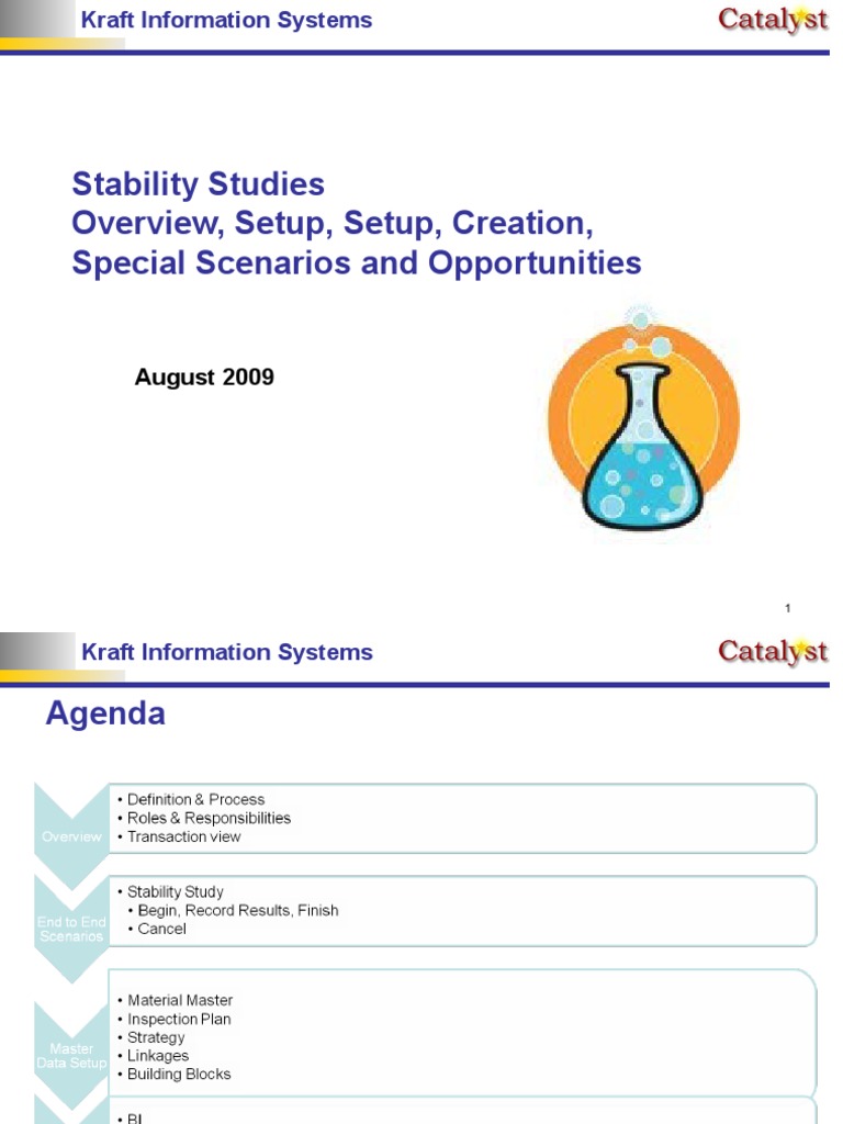 Stability Study Setup Guide | PDF | Business