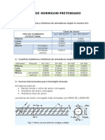 Tarea de Hormigon Pretensado