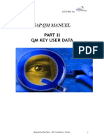 QM Training - 2 - Key User Manual