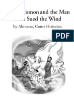 King Solomon and the Man Who Sued the Wind
