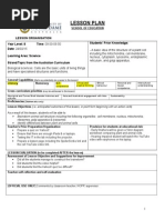 Ict Animal Cell Lesson Plan