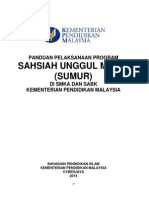 Panduan Pelaksanaan Program SUMUR Tahun 2014