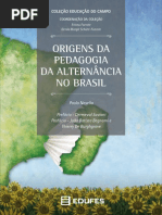 Origens Da Pedagogia Da Alternancia No Brasil