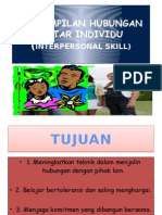 Keterampilan Hubungan Antar Individu