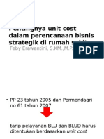 Pentingnya Unit Cost Dalam Perencanaan Bisnis Strategik Di