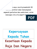 Ikrar Prasekolah