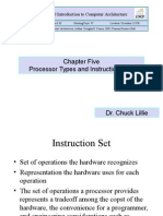 Chapter Five Processor Types and Instruction Sets