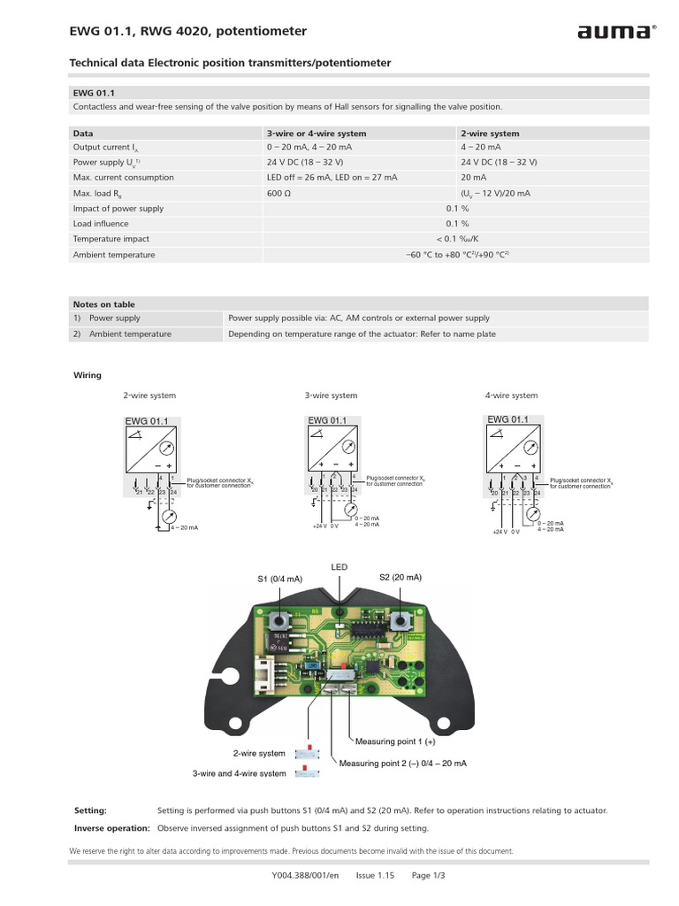 Valve Position Detection Systems | PDF | Electrical Connector | Power ...