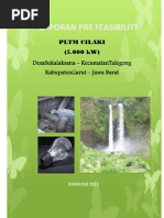 Download Laporan Pra FS PLTM by Gneis Setia Graha SN260338161 doc pdf