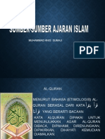 Materi Kedua - Sumber Ajaran Islam