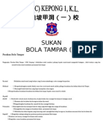 Rancangan 3 Tahun KK Bola Tampar Lelaki