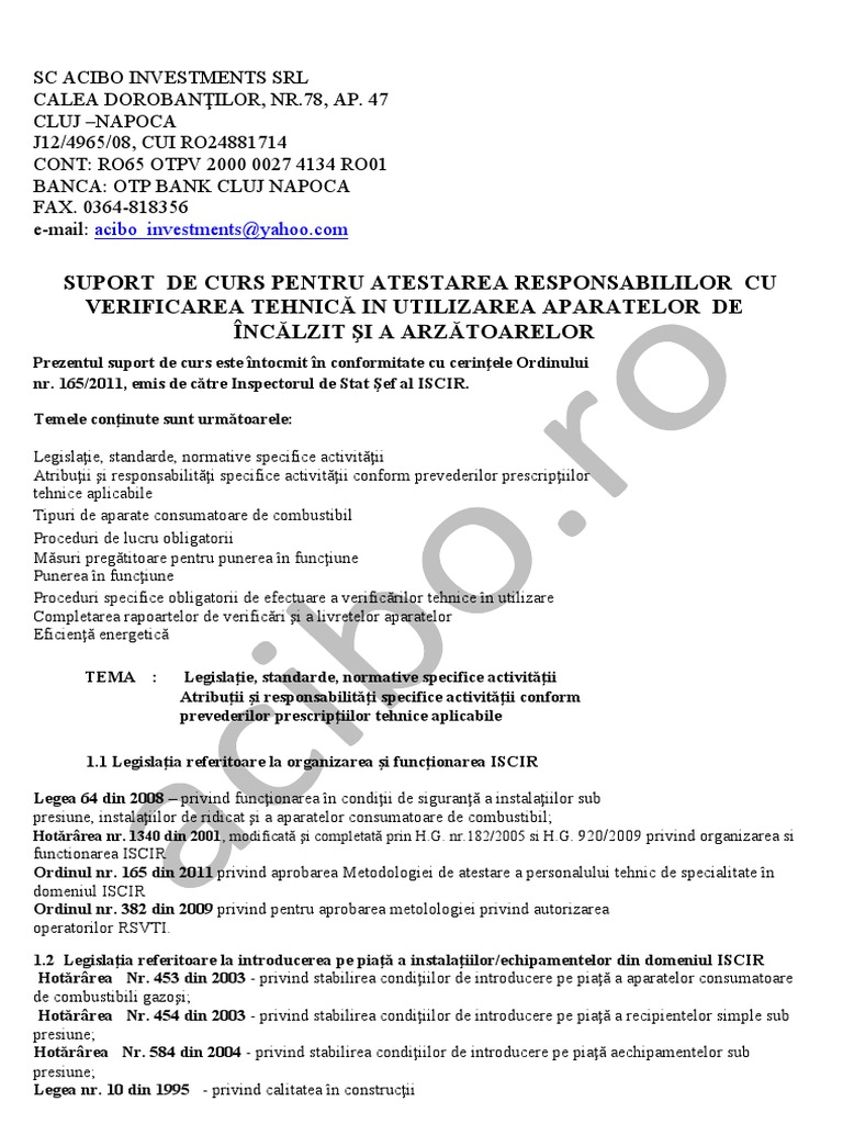 Suport Curs RVT | PDF
