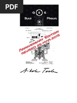 Quantum Energy Generator (QEG) - REVISED Manual Edition (March 2015)