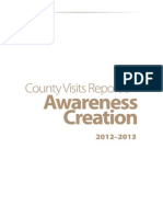 County Visit Reports 2012-2013