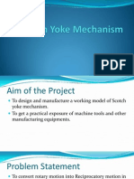 Scotch Yoke Mechanism Ppt