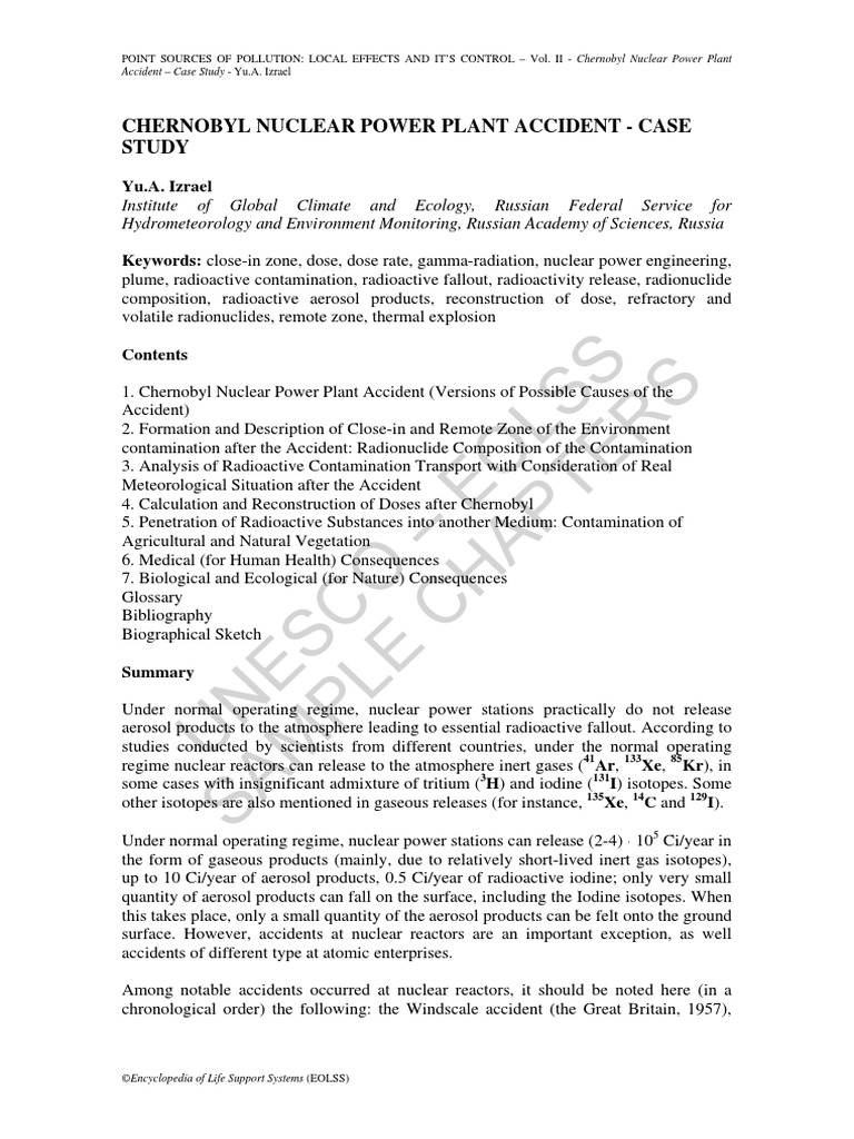 Case study of nuclear disaster pdf picture