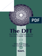 An Owner's Manual For DFT