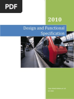 Design and Functional Specification