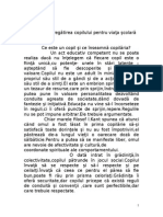 Pregtirea Copilului Pentru Coal i Cteva Probleme Ce Se Pot Ivi in Adaptarea Colar Datorate Unor Tulburri de Limbaj