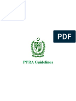 PPRA Guidelines