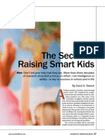 The Secret for Raising Smart Kids