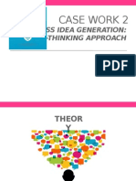 Business Idea Generation: Design-Thinking Approach