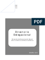 DIRECTORIO Delegacional