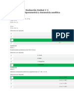 Evaluación Unidad 2 Álgebra, Trigonométrica y Geometría Analítica 