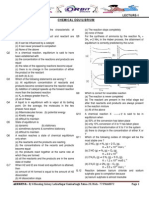 Chemical Equilibrium Lecture-1 PDF