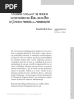 Ensino Fundamental Público Nos Municípios Do Rio