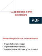 Fiziopatologia seriei eritrocitare