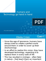 Ebola Crisis Humans and Technology Go Hand in Hand