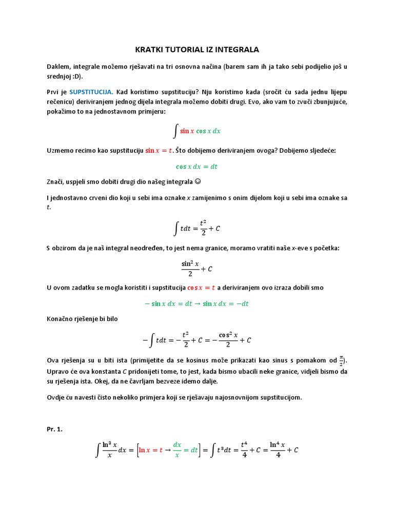 Integrale Ale | PDF