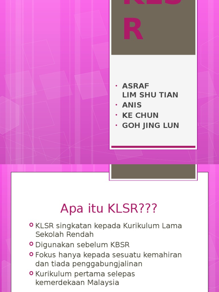 KLSR | PDF