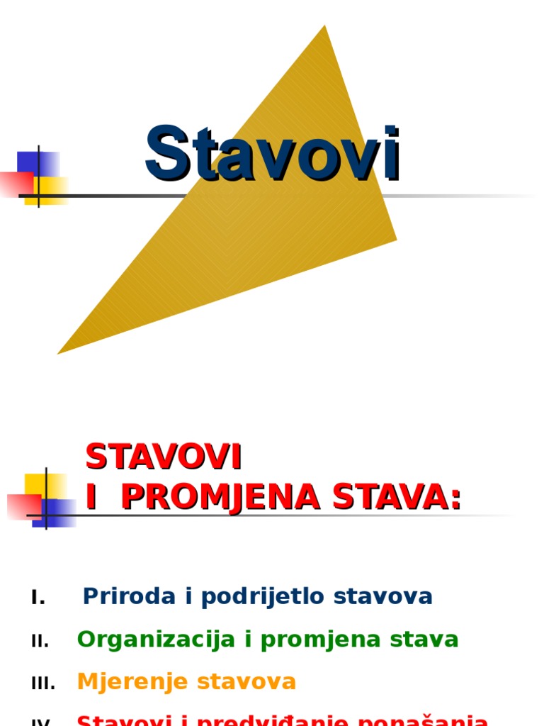 Stavovi | PDF