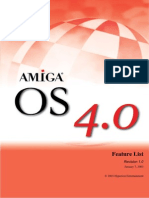 Amiga OS 4,0 Features